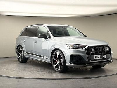 Used Audi SQ7 Black Edition 507 HP (372 kW) 2023 Satellite silver metallic/satellite silver metalli SUV
