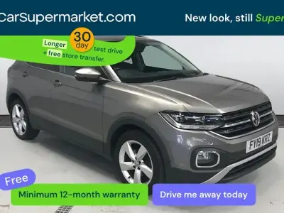 Usado VW T-Cross SEL 116 HP (85 kW) 2019 Cinzento SUV