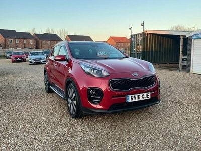 Used Kia Sportage 139 HP (102 kW) 2018 Red SUV