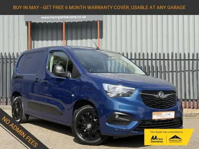 Used Vauxhall Combo Sportive 100 HP (73 kW) 2020 Blue MPV
