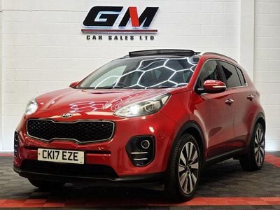 Begagnad Kia Sportage 139 HK (102 kW) 2017 Röd SUV