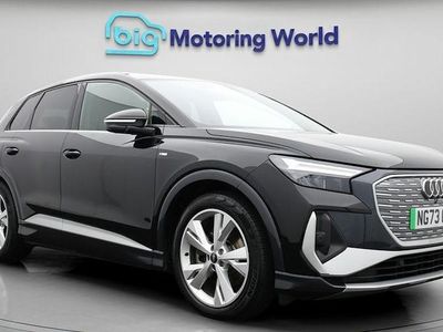 Used Audi Q4 e-tron S-Line 150 kW (204 HP) 2023 Black SUV