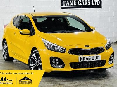 Used Kia ProCeed GT-Line 2016 Yellow Hatchback