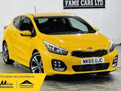 Yellow Used 2016 Kia ProCeed GT-Line Hatchback | £6,000 (A bit pricey)