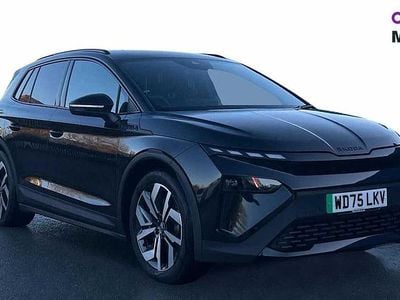 Black magic pearl effect Used 2025 Skoda Elroq SportLine SUV | £35,680 (Fair price)