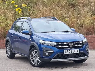 Used Dacia Sandero Expression 91 HP (66 kW) 2022 Blue Hatchback