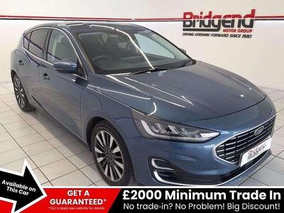 Gebraucht Ford Focus Titanium 2022 Blau Kleinwagen