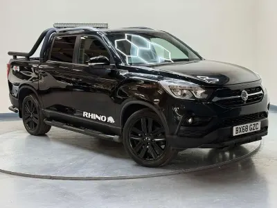 Used SsangYong Musso 181 HP (133 kW) 2018 Black Pickup