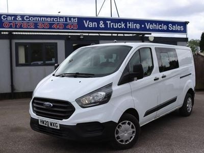 Begagnad Ford Transit 2020 Vit Kombi