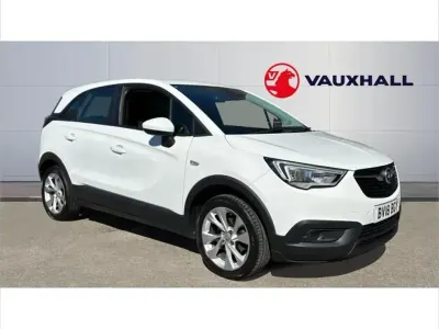 Used Vauxhall Crossland X 110 HP (80 kW) 2018 White SUV