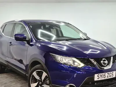Used Nissan Qashqai N-TEC 116 HP (85 kW) 2015 Blue SUV