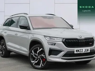 Used Skoda Kodiaq vRS 241 HP (177 kW) 2022 Meteor grey SUV