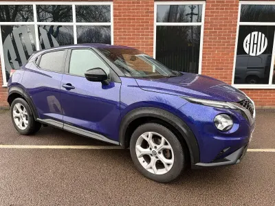 Used Nissan Juke N-Connecta 114 HP (83 kW) 2021 Blue SUV