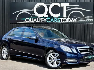 Używany Mercedes E350 Avantgarde 265 KM (194 kW) 2012 Niebieski Sedan/Limuzyna