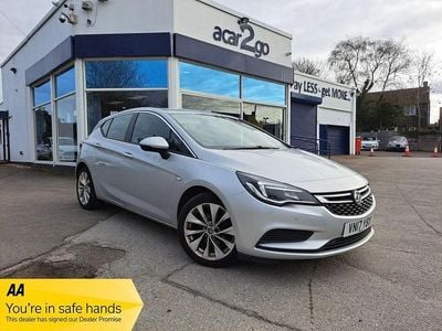 Used Vauxhall Astra Design Edition 110 HP (80 kW) 2017 Silver Hatchback