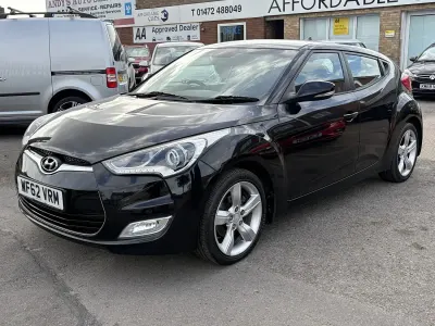 Used Hyundai Veloster 140 HP (102 kW) 2012 Black Hatchback