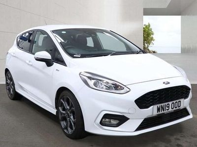 Usado Ford Fiesta ST-Line 125 HP (91 kW) 2019 Branco Citadino