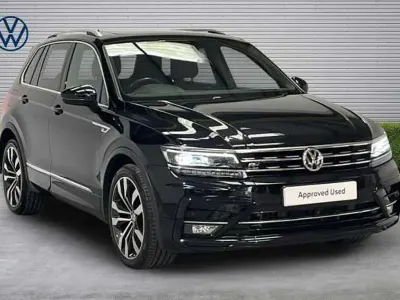Używany VW Tiguan R-line 150 KM (110 kW) 2020 Czarny SUV