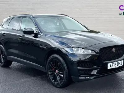 Used Jaguar F-Pace Portfolio 300 HP (220 kW) 2018 Black SUV