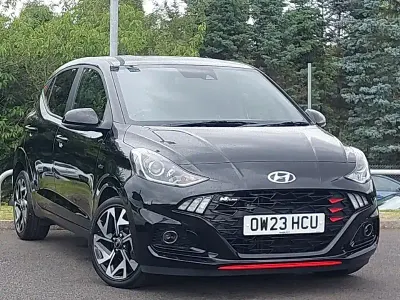 Used Hyundai i10 N Line 100 HP (73 kW) 2023 Black Hatchback