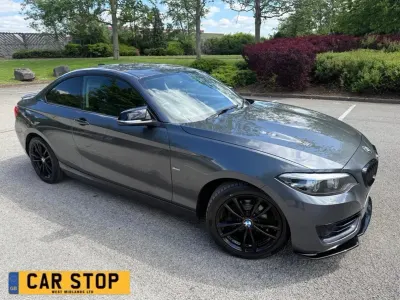 Usado BMW 218 Sport Line 2018 Gris Coupe