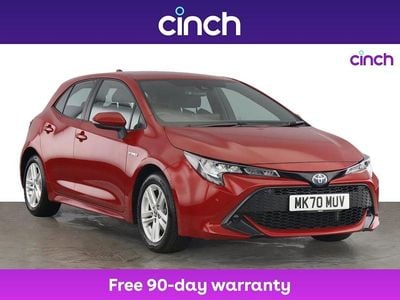 Red Used 2020 Toyota Corolla Hatchback | £15,999 (Good price)