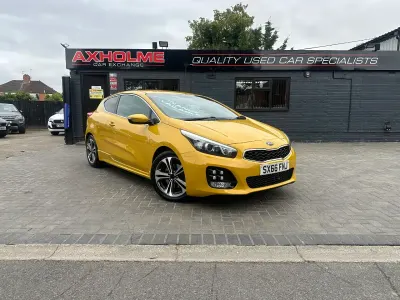 Used Kia ProCeed GT-Line 2016 Yellow Hatchback