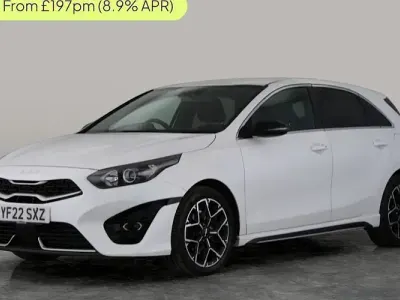 Używany Kia Ceed GT-Line 160 KM (117 kW) 2022 Biały Hatchback