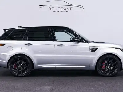 Used Land Rover Range Rover Sport HSE Dynamic 400 HP (294 kW) 2021 Silver SUV