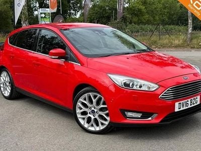 Red Used 2016 Ford Focus Titanium X Hatchback | £7,995 (Good price)