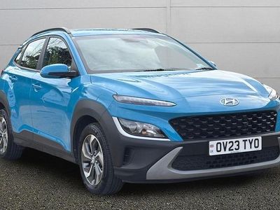 Gebraucht Hyundai Kona SE 141 PS (103 kW) 2022 Blau SUV