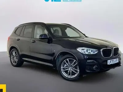 Used BMW X3 M Sport 190 HP (139 kW) 2020 Black SUV