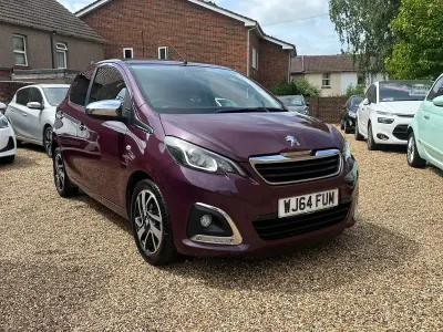Used Peugeot 108 Allure 82 HP (60 kW) 2014 Mauve Hatchback