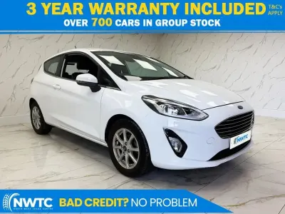 Usado Ford Fiesta Zetec 85 HP (62 kW) 2017 Branco Citadino