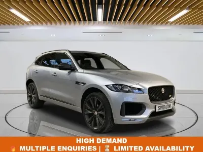 Used Jaguar F-Pace S 300 HP (220 kW) 2019 Silver SUV