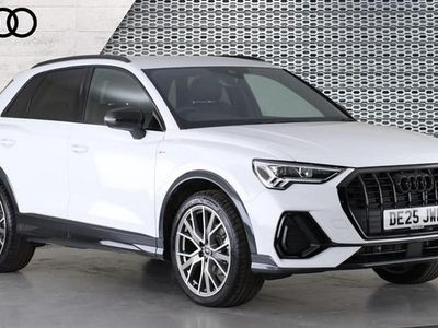 White Used 2025 Audi Q3 Black Edition SUV | £34,690 (Fair price)