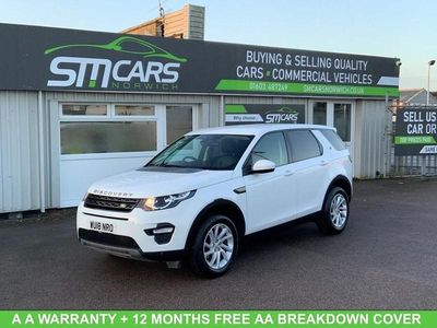 White Used 2018 Land Rover Discovery Sport SE SUV | £10,850 (Good price)