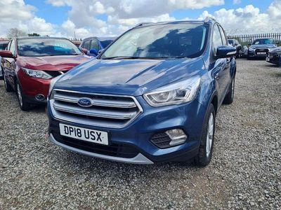 Used Ford Kuga Titanium 120 HP (88 kW) 2018 Blue SUV