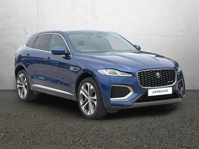 Used Jaguar F-Pace R-Dynamic 201 HP (147 kW) 2021 Blue SUV