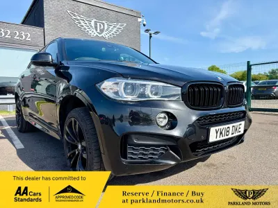 Used BMW X6 M Sport 2018 Black SUV