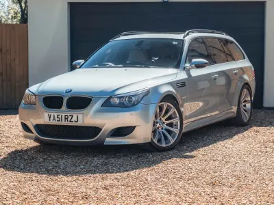 Used BMW M5 Shadowline 500 HP (367 kW) 2008 Blue Estate