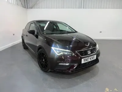 Used Seat Leon FR 150 HP (110 kW) 2017 Purple Coupe