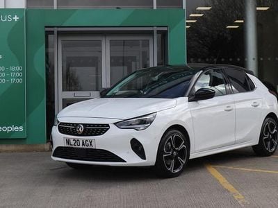 Used Vauxhall Corsa Elite 100 HP (73 kW) 2020 White Hatchback