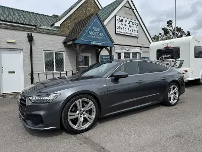 Used Audi A7 S-Line 2018 Grey Hatchback
