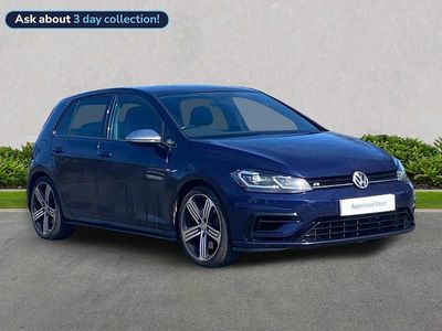 Used VW Golf VII R 310 HP (228 kW) 2018 Blue Hatchback