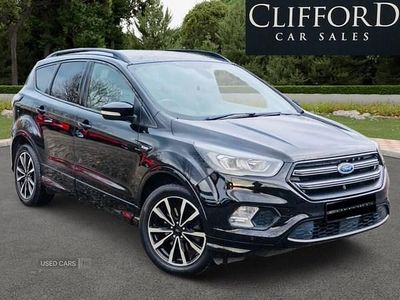 Black Used 2018 Ford Kuga ST-Line SUV | £12,995 (A bit pricey)