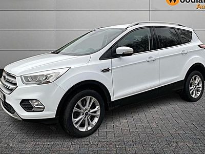 White Used 2017 Ford Kuga Titanium SUV | £5,995 (Fair price)