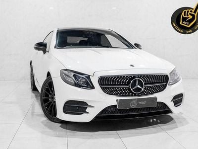 White Used 2018 Mercedes E220 AMG line Coupe | £17,000 (Fair price)