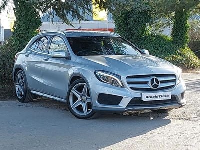 Used Mercedes GLA220 AMG line 170 HP (125 kW) 2014 Silver SUV