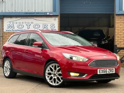 Used Ford Focus Titanium X 120 HP (88 kW) 2016 Red Estate